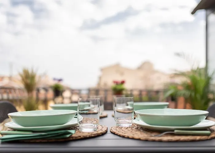 Apartament Pepi Dining At The Sunrise *